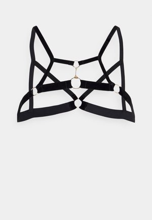 Bluebella, SIMONE OUVERT BRIEF - Triangle bra - black