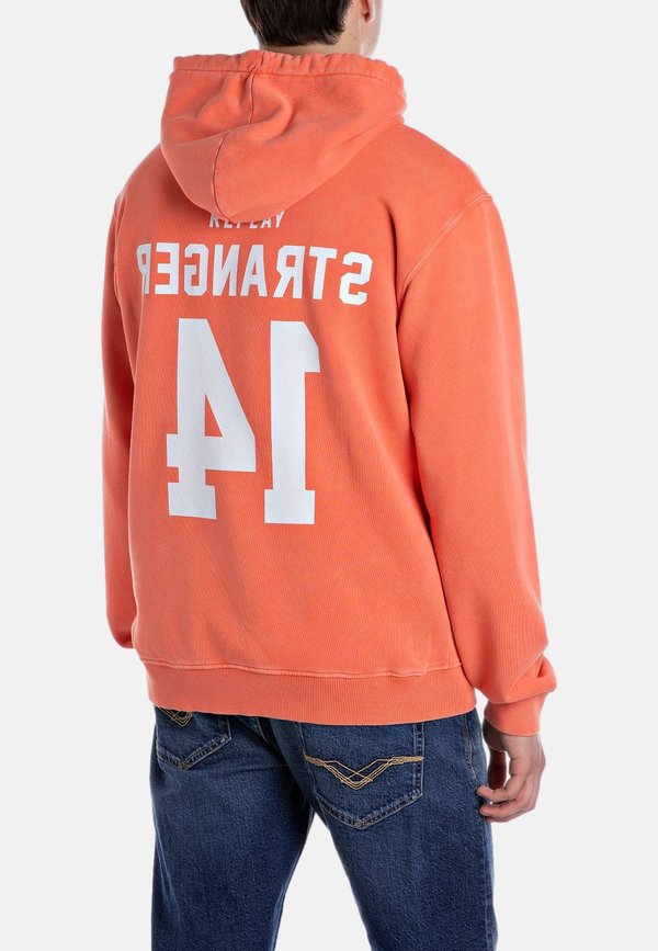 Kapuzenpullover - orange