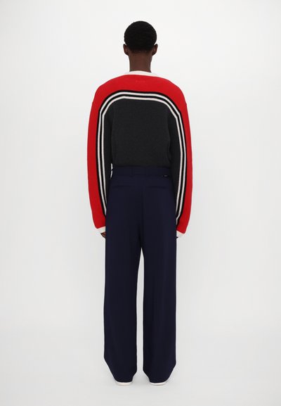 MSGM PANTALONE PANTS - Nadrágok - navy