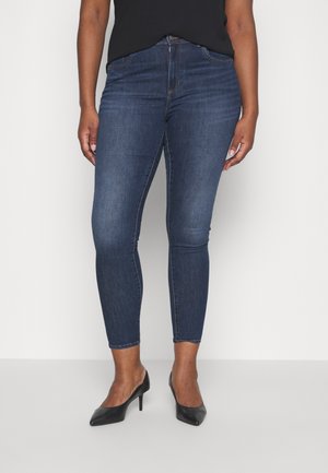 ONCWAUW - Jeans Skinny Fit - dark blue denim
