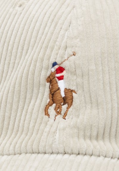 Polo Ralph Lauren CORDUROY BALL CAP UNISEX - Naģene - khaki stone