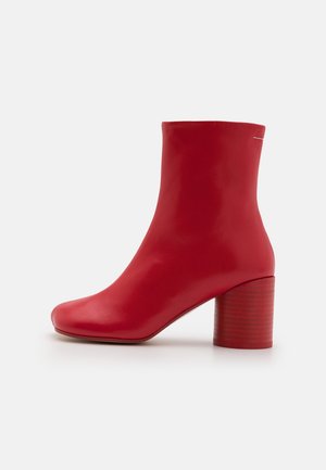 MM6 Maison Margiela Lage laarzen - fiery red