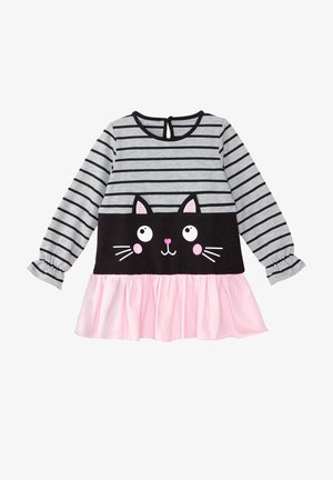 Denokids BLACK CAT - Hverdagskjole - rosa