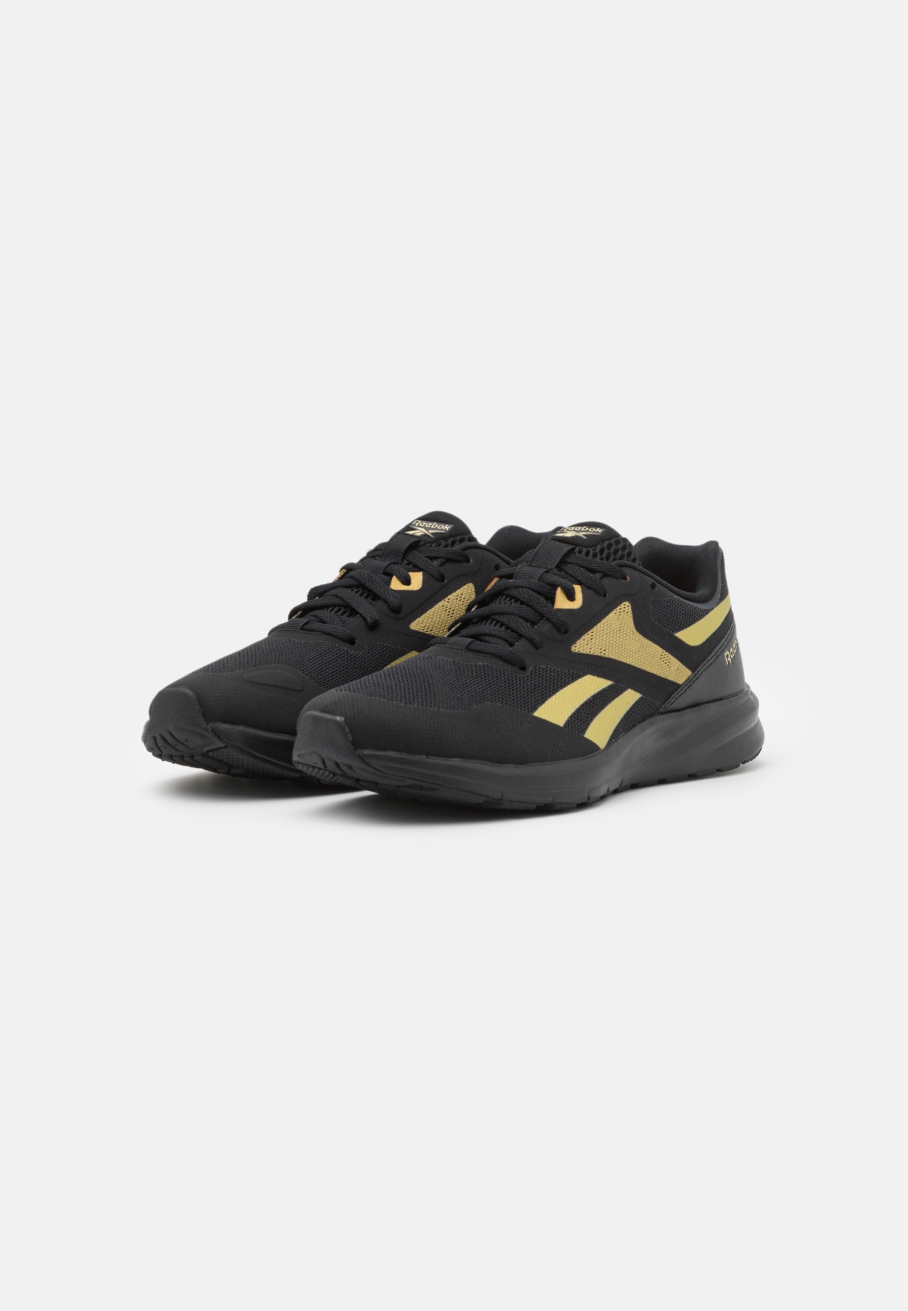 reebok classic black and gold