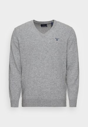 Strickpullover - light grey