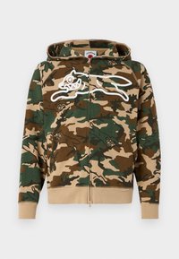 Icecream RUNNING DOG WOODLAND CAMO ZIP THROUGH HOOD - Φούτερ με φερμουάρ - multi