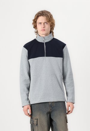 LOFTUS - Fleecetröja - grey/navy
