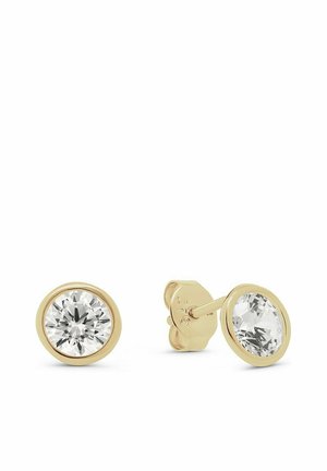 FAVS, STECKER  ZIRKONIA - Øreringe - gelbgoldfarben