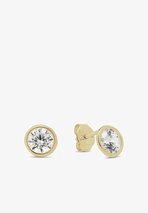 FAVS, STECKER ZIRKONIA - Øreringe - gelbgoldfarben