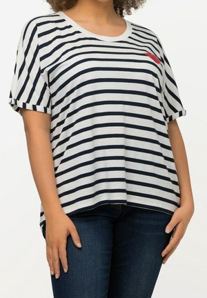 T-shirt med print - white