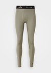 TECHFIT COMPRESSION LONG - Tajice - silver pebble