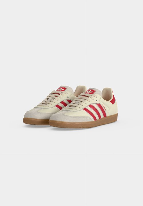 adidas SAMBA OG UNISEX - Trainers - off white/better scarlet — foto 3