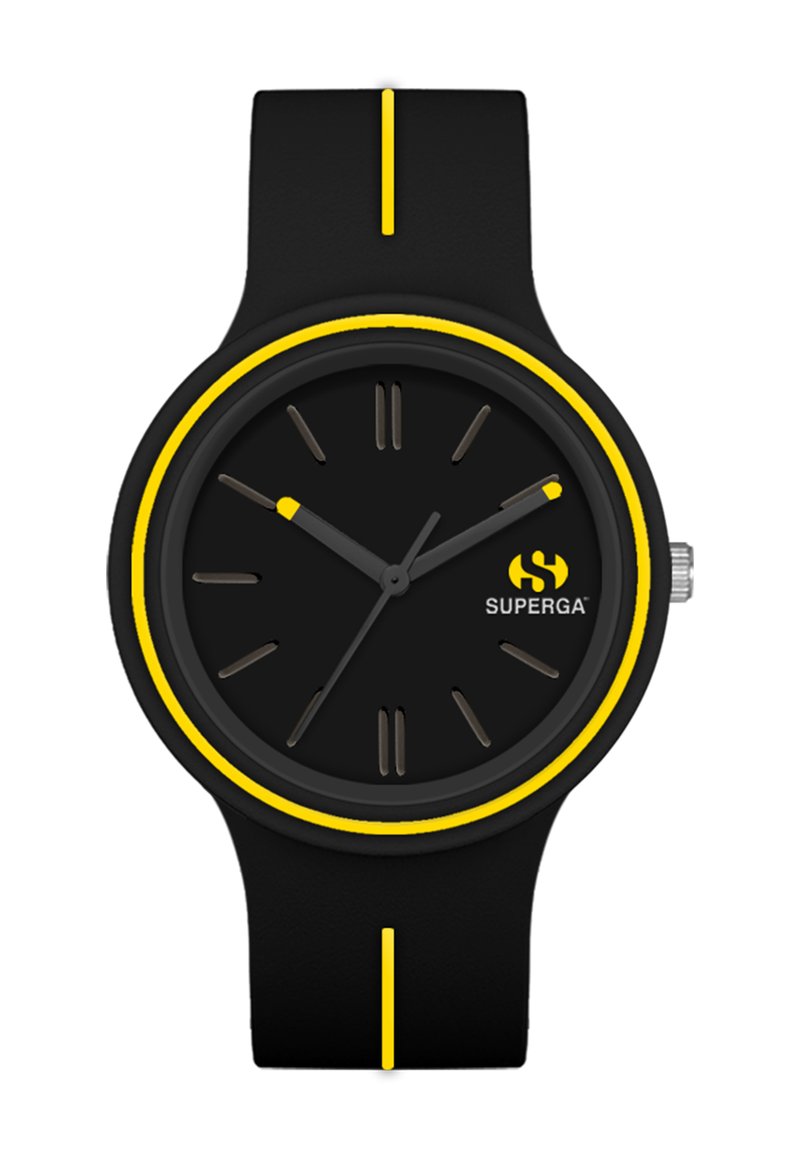 Superga Ura - nero/giallo