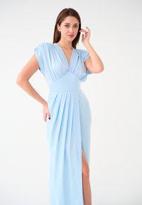 LEIMANN Robe longue - light blue