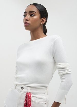 Calliope Strickpullover - bianco