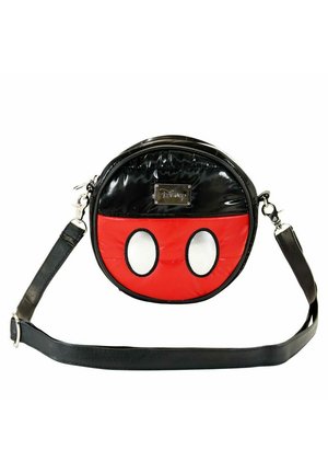 MICKEY & MINNIE PADDING ROUND - Axelremsväska - Mickey red-black