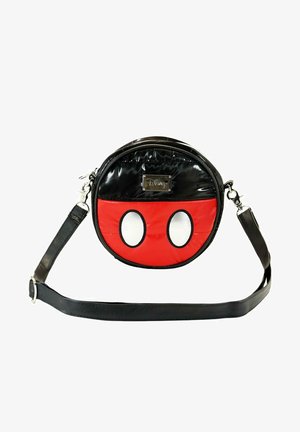 Karactermania MICKEY & MINNIE PADDING ROUND - Taška s příčným popruhem - Mickey red-black
