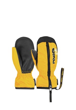 BEN - Fäustling - saffron/black