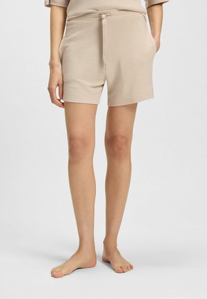 Pyjama bottoms - light beige
