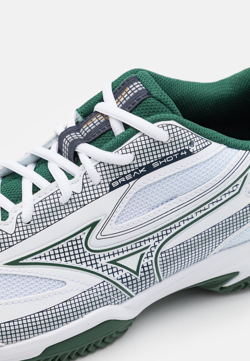 Mizuno BREAK SHOT CC - Tennisschuh für Sandplätze - white 