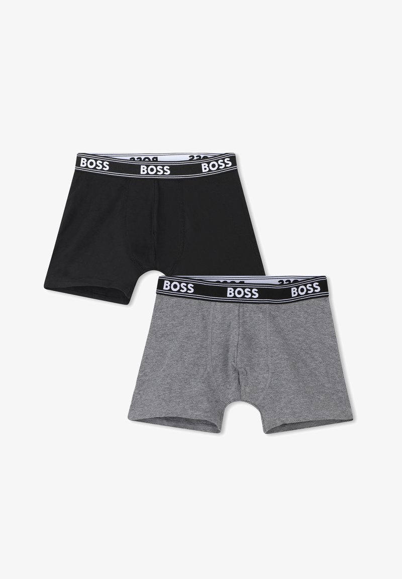 BOSS Kidswear 2 PACK - Underbukse - black,gray