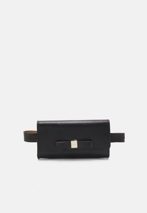 BOW BELT BAG - Vyölaukku - black