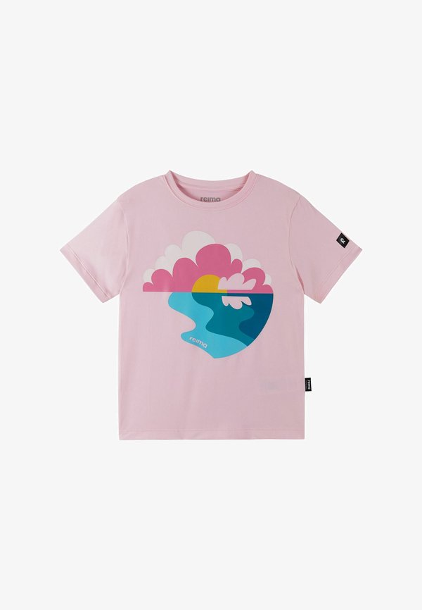 VAUHDIKAS - Print T-shirt - pale rose