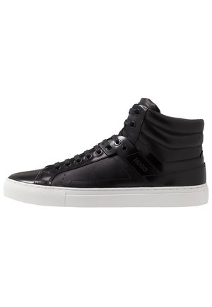 High-top trainers - black