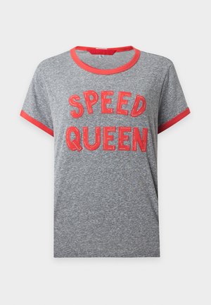 Mother, THE BOXY GOODIE GOODIE RINGER - Print T-shirt - speed queen
