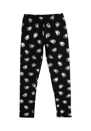 UNICORN ELASTIC WAISTBAND - Leggings - black