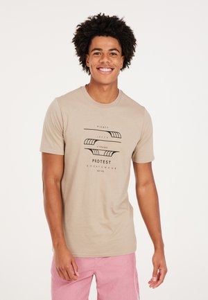 Protest RIMBLE - T-shirt print - bamboobeige