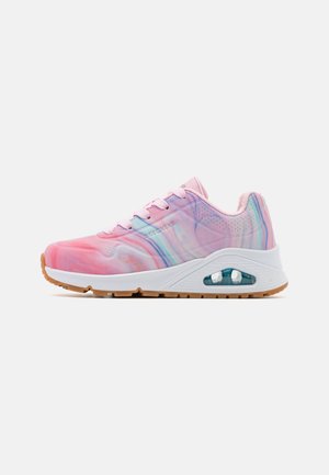 Skechers UNO - Sneakers laag - pink/multi-coloured