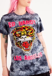 Ed Hardy - LOS TIGRE  - Print T-shirt - black Thumbnail Image 1
