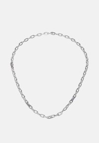 TRI PAVÉ BABY SEAMLESS LINK UNISEX - Necklace - silver-coloured
