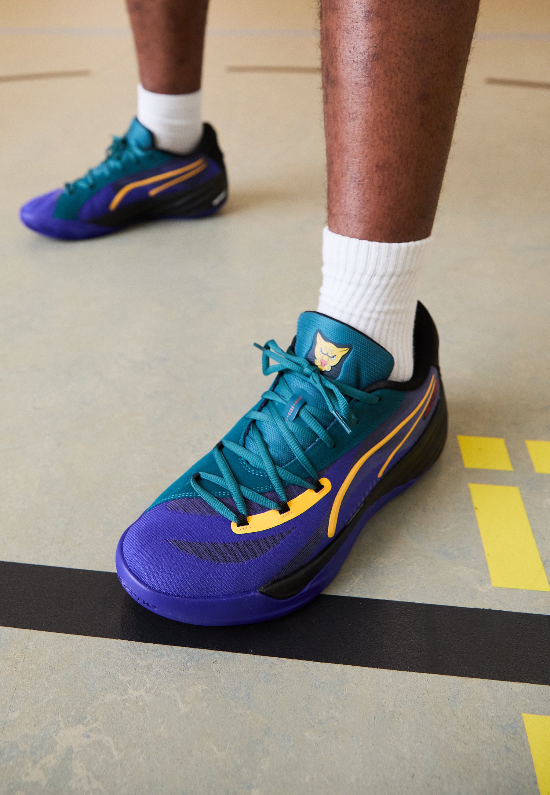 Puma ALL-PRO NITRO CROWD CRAZE - Basketballschuh - lapis lazuli