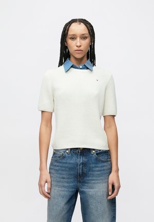 CARDI STITCH - Jumper - ivory