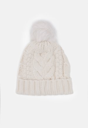 CABLE HAT - Bonnet - soft ivory