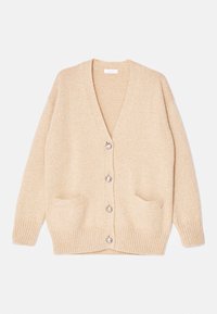 CARDIGAN - Cardigan - camel/beige melange