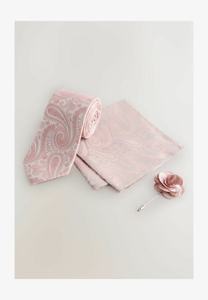 Next, SET - Einstecktuch - light pink
