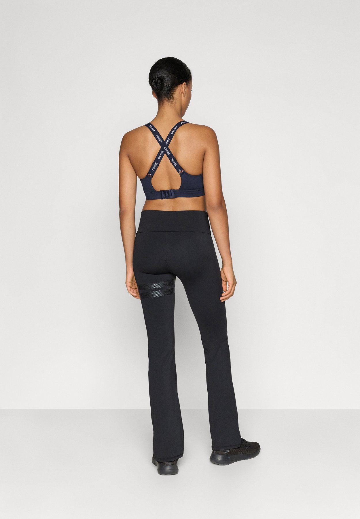 FOLD OVER FLARE LEGGINGS