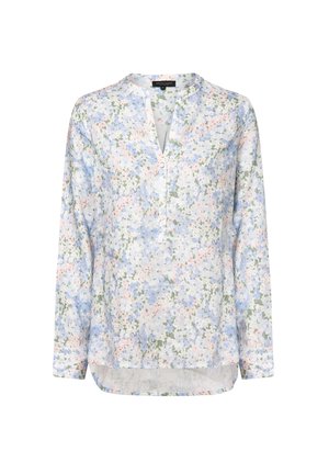 Marie Lund Bluse - weiß hellblau