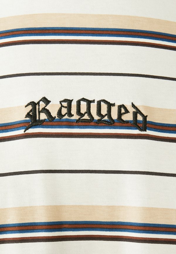 STRIPE RAGGED TEE - Print T-shirt4
