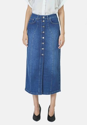 TYLERCC DENIM SKIRT - Jupe en jean - denim blue