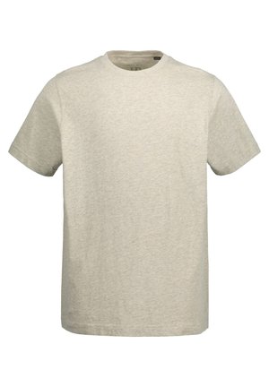 JP1880 RUNDHALSAUSSCHNITT - Basic T-shirt - kieselgrau