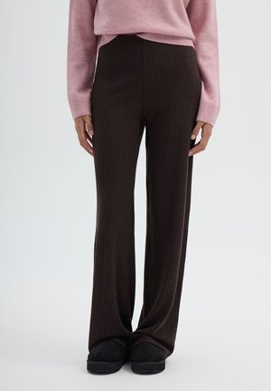 Terranova, PANTALONE LUNGO TINTA UNITA - Pantaloni sportivi - cacao