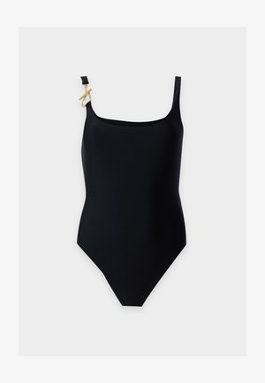 MOSCHINO SWIM, HEART COSTUME INTERO - Costume da bagno - nero