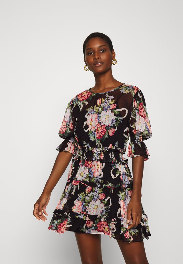 PRETTY THINGS MINI DRESS - Hverdagskjoler - black