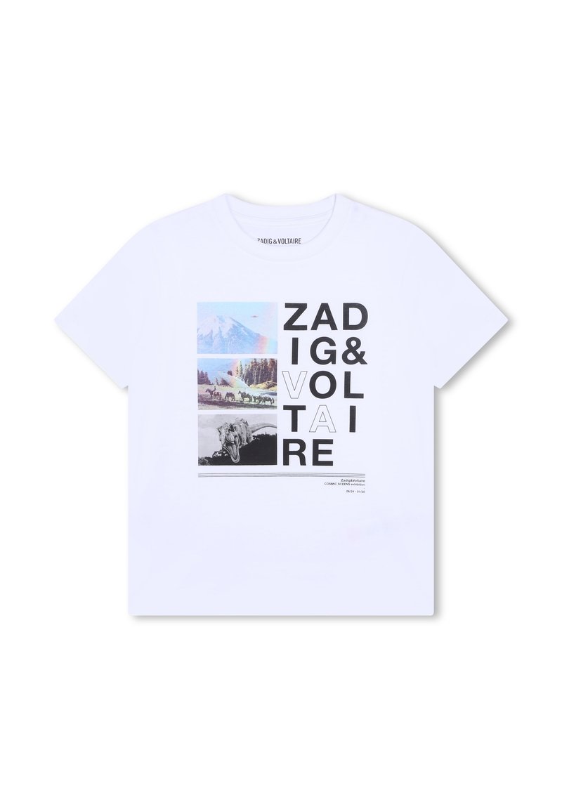 Zadig & Voltaire T-shirt print wit Zadig & Voltaire T-shirt print wit