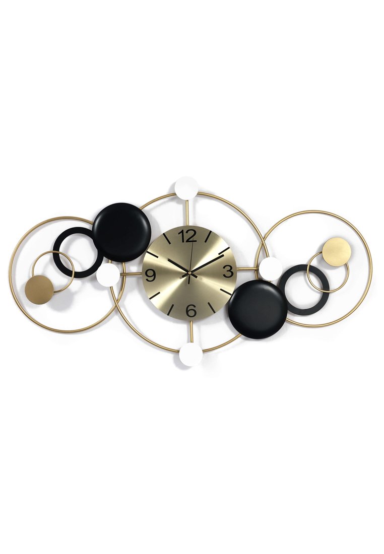 Arte Dal Mondo Wanduhr goldfarben