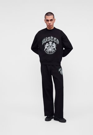 Wasted Paris, SHIELD CREW NECK UNISEX - Суитшърт - black